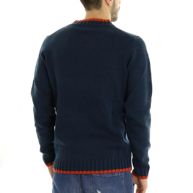 MAGLIA PROFILI A CONTRASTO SSEINSE - Mad Fashion | img vers.650x/